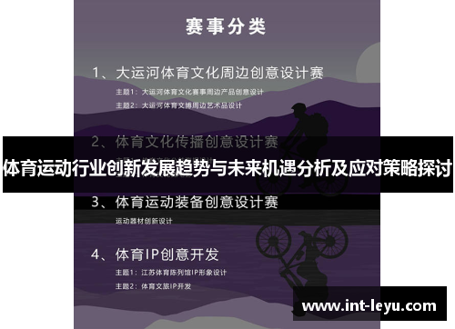 体育运动行业创新发展趋势与未来机遇分析及应对策略探讨